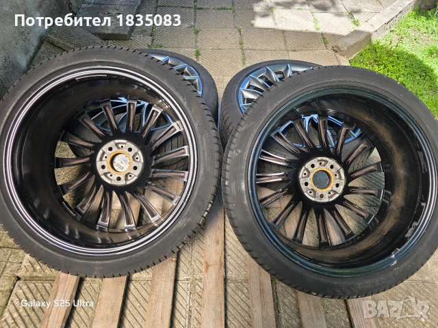 Лети джанти 20ки 5х112 Tomason + зимни гуми 255/35/20 Continental, снимка 8 - Гуми и джанти - 54504211