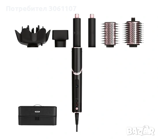 Shark HD440EU FlexStyle 5-in-1 маша и сешоар за коса , мултистайлер , черен