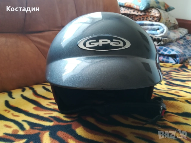 Мото каска GPA Avtentic M 55-56 см, снимка 4 - Аксесоари и консумативи - 55002957