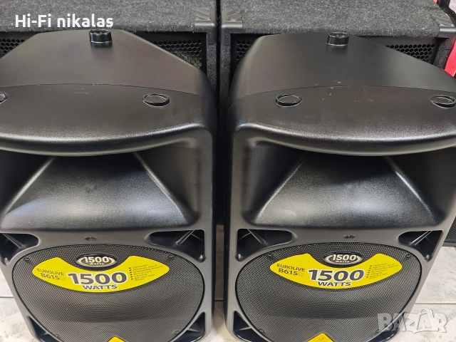 активни професионални стерео тонколони 15 инча BEHRINGER EUROLIVE B615D, снимка 5 - Тонколони - 54678896