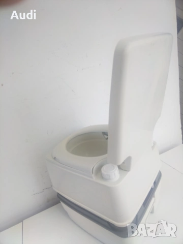 CAMPA POTTY реносима химическа тоалетна за каравана, кемпер, къмпинг, лодка, вила, риболов , снимка 3 - Химически тоалетни - 51452314