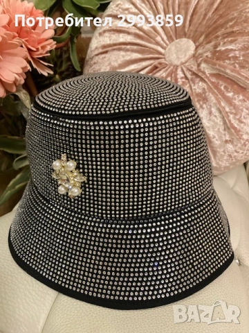 шапка GLITTERY DIORche, снимка 4 - Шапки - 54788340