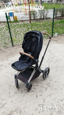 Комплект Cybex Priam 4 летен и зимен кош, Cybex дъждобран Пловдив, снимка 2 - Детски колички - 55363387