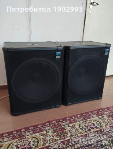 Бас каси 18"на Zeck LF300-8, снимка 2 - Тонколони - 55397711