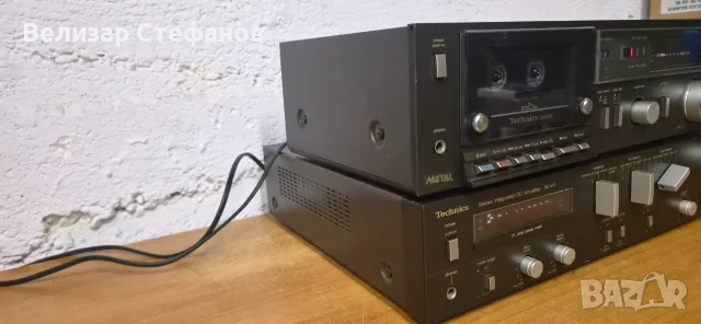 🔥 TECHNICS VINTAGE HI-FI – SU-V3 + RS-M225 🔥 🎵 ОРИГИНАЛНА TECHNICS КОМБИНАЦИЯ, снимка 2 - Аудиосистеми - 55627726