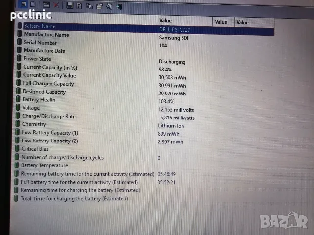 ЗА ЧАСТИ Dell Latitude E7240 12.5" | Intel i5-4300U / 4GB RAM / 100% батерия, снимка 3 - Части за лаптопи - 55690561