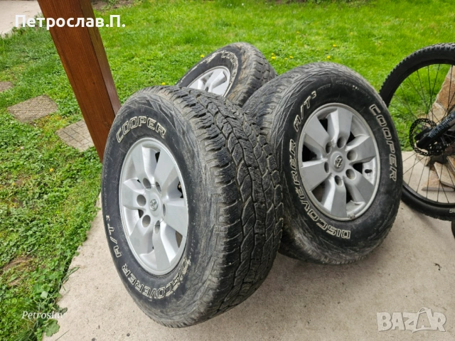 Оригинални лети джанти за Toyota Hilux 6x139.7