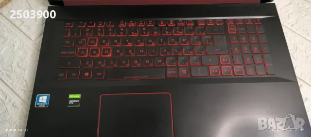 Продавам  перфектен Лаптоп Acer Nitro 5 AN515-54, снимка 13 - Лаптопи за игри - 55636386