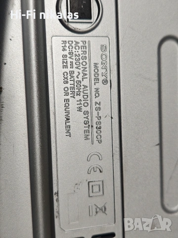 FM радио касетофон MP3 CD плейър USB четец SONY ZS-PS30CP, снимка 5 - Радиокасетофони, транзистори - 54380685