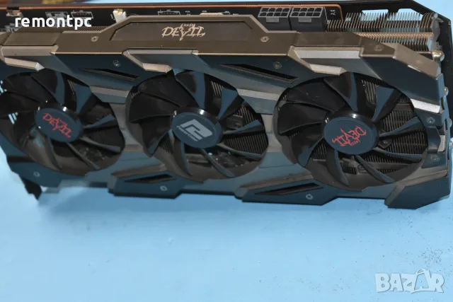 PowerColor Red Devil Radeon RX 5700 XT 8GB Видео карта 8 GB три перки, снимка 6 - Видеокарти - 55530017