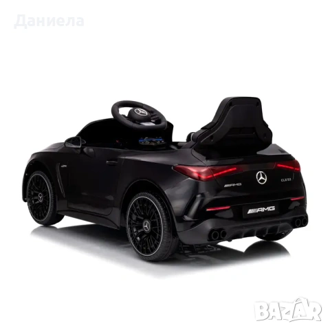 Ел. кола Mercedes AMG CLE 53 черна, снимка 4 - Коли, камиони, мотори, писти - 55265221