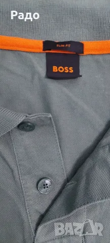 HUGO BOSS / M / 100%original / тениска с яка, снимка 4 - Тениски - 55442265