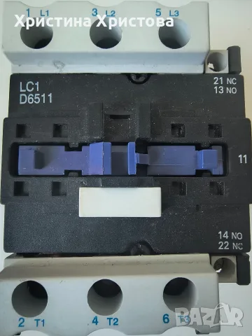 Контактор LC1 65A 48V, снимка 6 - Резервни части за машини - 55629962