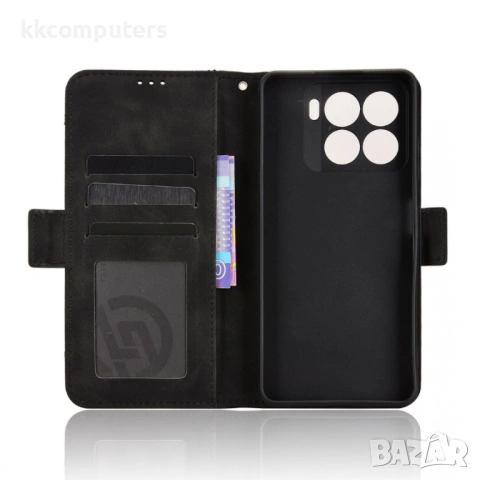ZTE Blade A56 калъф – портфейл с PU кожа, слотове за карти, протектор, 5 цвята, снимка 7 - Калъфи, кейсове - 54639944