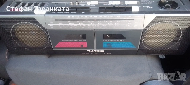 Радио касетофон Telefunken , снимка 2 - Радиокасетофони, транзистори - 54696882