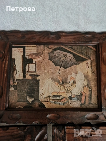 лот от 3 винтидж картини , снимка 4 - Картини - 54292836