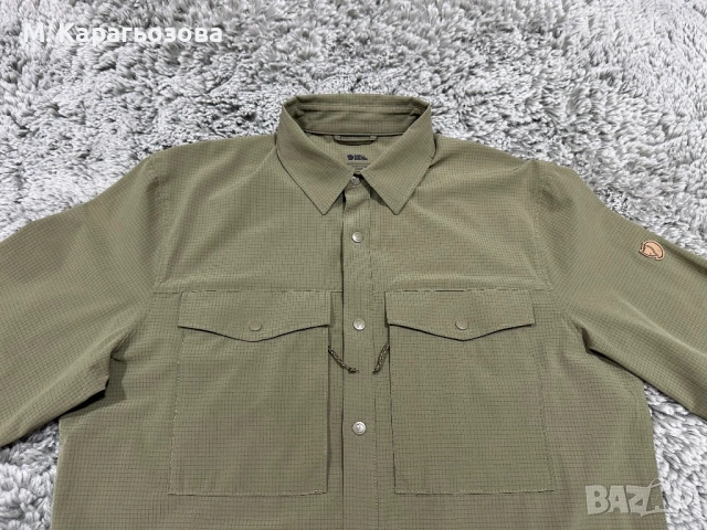 Нова! Fjällräven Abisko Trekking Shirt, Размер L, снимка 3 - Ризи - 54363315