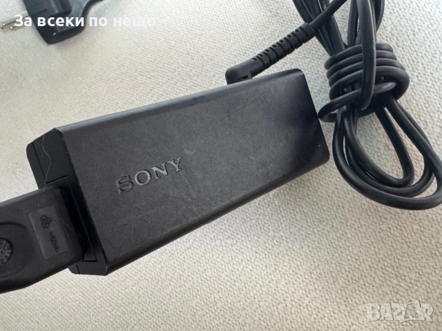 Оригинално зарядно за лаптоп Sony vaio 19.5V 2A 39W , зарядно Sony 19.5V 2A 39W , VGP-AC19V74, снимка 7 - Кабели и адаптери - 54788995