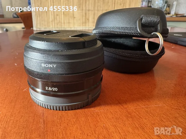 Обектив Sony 20 мм тип „палачинка“, снимка 3 - Обективи и филтри - 55508217