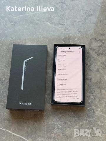 НОВ! Samsung S25 256GB , снимка 10 - Samsung - 54329500