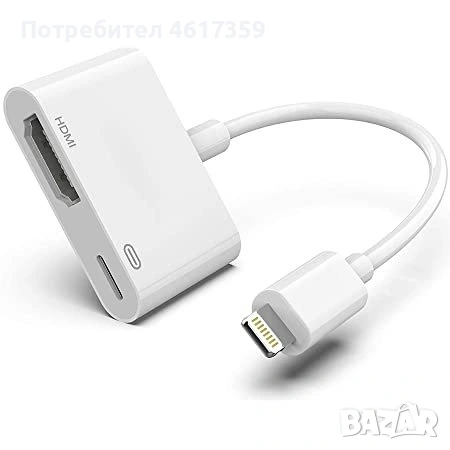 Apple Lightning Digital AV Adapter Оригинално , снимка 2 - Аксесоари за Apple - 54481839