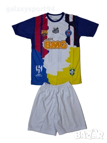 Неймар World всички отбори Бразилия Сантош ПСЖ  Комлект 2026 Ново ДЕтско, снимка 2 - Футбол - 54046416