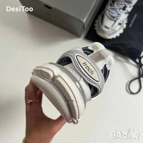 Balenciaga Track Sneaker "White/Grey/Silver"

, снимка 5 - Маратонки - 54348717