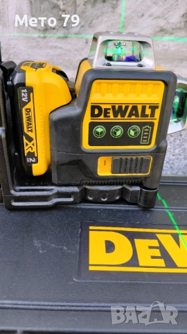 Лазерен Нивелир Dewalt DCE089G , снимка 3 - Други инструменти - 54810349