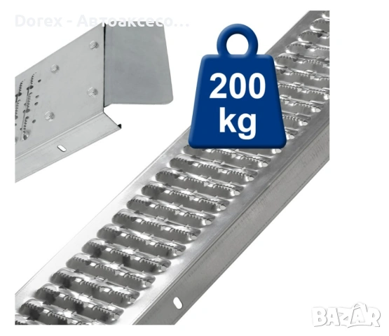 Сгъваема метална рампа 200кг , снимка 7 - Аксесоари и консумативи - 54123867
