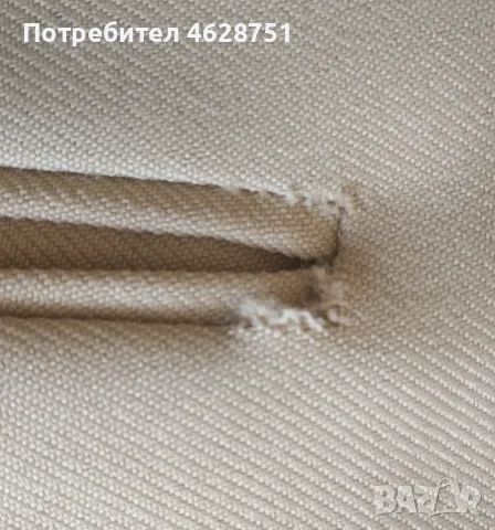 Красиво палто с качулка и разкроен дизайн за пролетта и есента, нуждае от малки ремонти, размер 46, снимка 4 - Палта, манта - 55527480