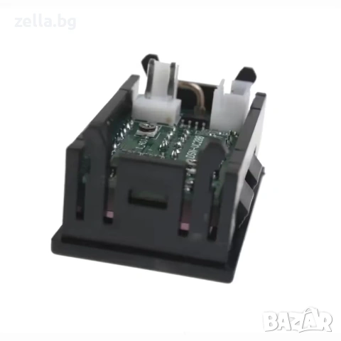 Дигитален волтамперметър за вграждане 0-100V 0-10A, LED дисплей червено-син – за захранващи 10052, снимка 7 - Части и Платки - 54656841