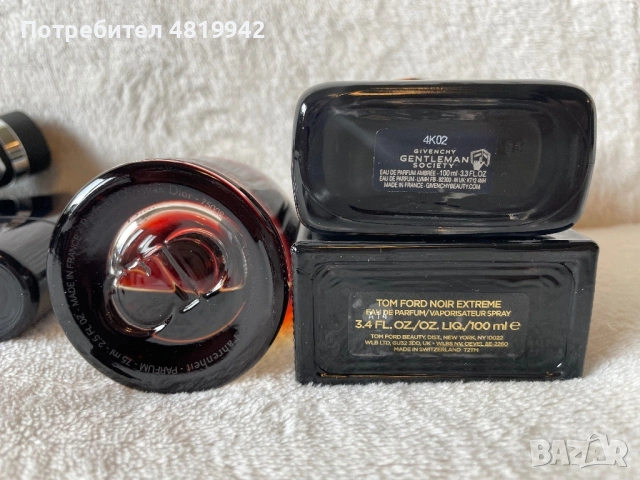 Оригинални мъжки парфюми Dior Fahrenheit Prada Luna Rossa Tom Ford Noir Chanel Allure Givenchy , снимка 4 - Мъжки парфюми - 54453394