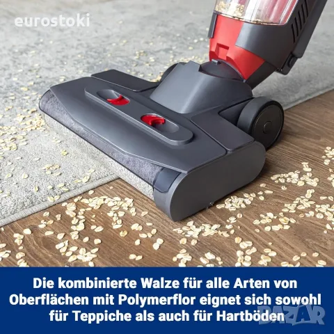 Atvel F16 Ultimat Безжична лека прахосмукачка за мокро/сухо почистване с двоен резервоар и моп , снимка 6 - Прахосмукачки - 55332295