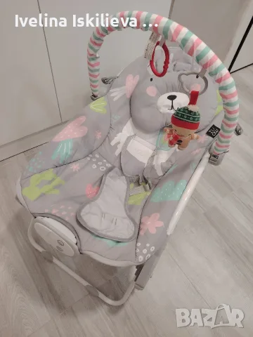 Бебешки шезлонг Moni, снимка 6 - Детски шезлонги - 55605293