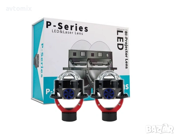 Bi-LED лупи за вграждане във фарове 3"инча 130W 8000lm 12V ,2 броя