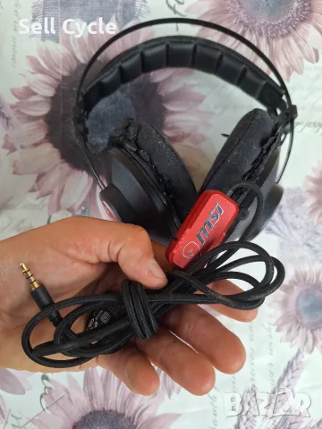 ✅ГЕЙМЪРСКИ СЛУШАЛКИ MSI H991❗, снимка 2 - Слушалки и портативни колонки - 55656517