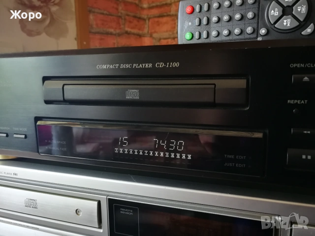 ⏯️ Клип. Akai CD-1100 PCM69 /simple modded, снимка 5 - Ресийвъри, усилватели, смесителни пултове - 54719966