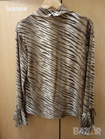 Дамска риза тигрова, снимка 4 - Ризи - 55156428