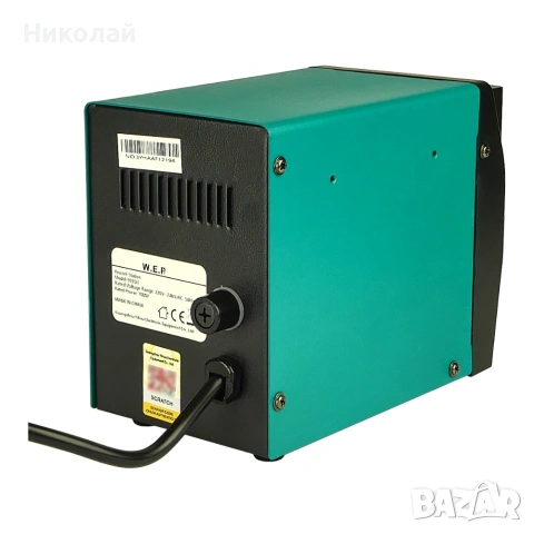 Станция за запояване WEP 959D-I горещ въздух, дигитален дисплей, 700W, 100°C – 500°C, снимка 4 - Поялници и запояване - 55216595