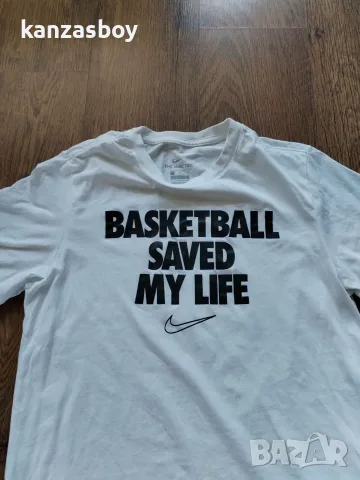 NIKE - страхотна мъжка тениска КАТО НОВА М, снимка 4 - Тениски - 55652243