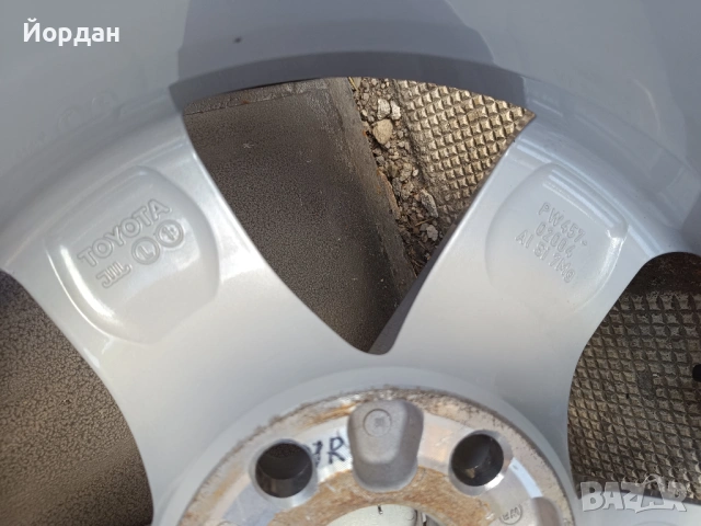 ОРИГИНАЛНИ джанти 16 ' цола 5x114,3 TOYOTA COROLLA AURIS / ТОЙОТА Корола Аурис + датчици, снимка 13 - Гуми и джанти - 54486022