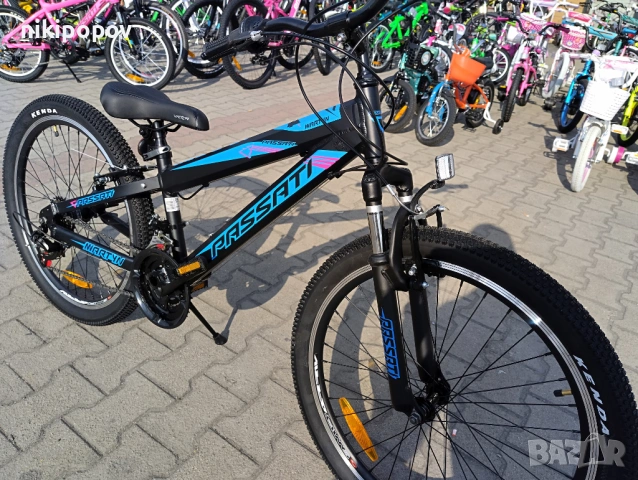 BG Алуминиев велосипед 24" MARTY черен, снимка 12 - Велосипеди - 54334790