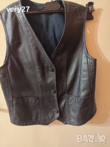 кожено яке панталон пола елек и чанта, снимка 6 - Спортни екипи - 50978207