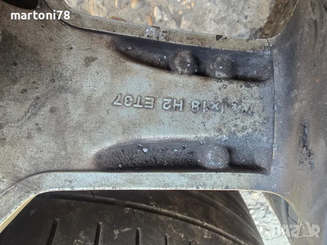 3бр. алуминиеви джанти 18 цола за Мерцедес AMG, спорт пакет., снимка 5 - Гуми и джанти - 55342544