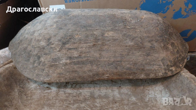 дървена копанка с дръжки, корито, Чутури, големи хавани, стари дървени, битова декорация, битов кът, снимка 18 - Декорация за дома - 54191305