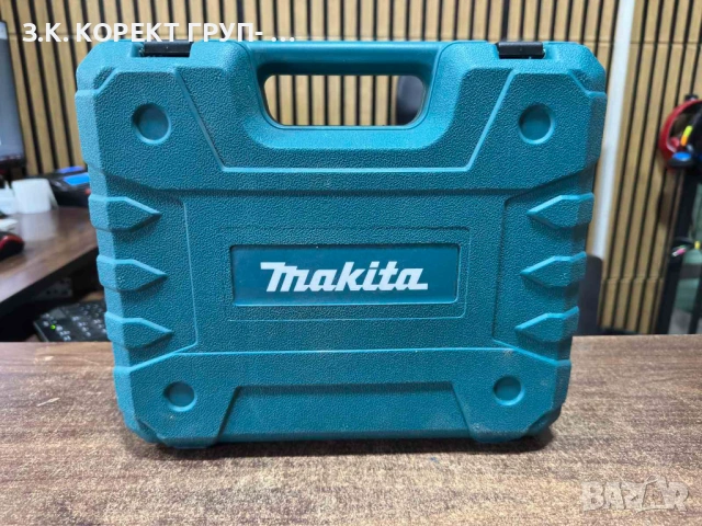 Акумулаторен винтоверт Makita + 2 батерии и зарядно, снимка 2 - Други инструменти - 54568005