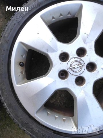 Алуминиеви джанти 7J x 17 цола за Opel, Saab, снимка 3 - Гуми и джанти - 54306939