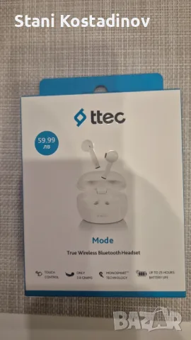 Безжични слушалки tetek, снимка 2 - Слушалки, hands-free - 55338215