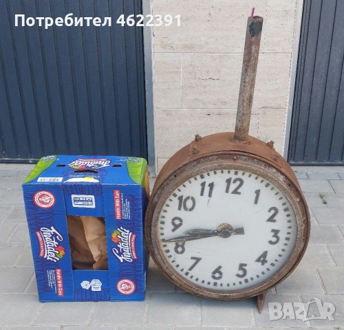 Гаров часовник 62/30см, снимка 5 - Рокли - 54704117