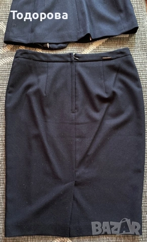 Тъмносин костюм сако и пола Orsay, снимка 10 - Костюми - 54090860